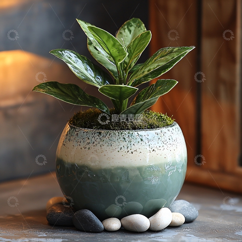 高清大图下载【趣麦麦图】绿植盆栽