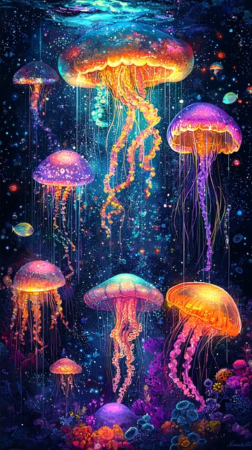 梦幻水母