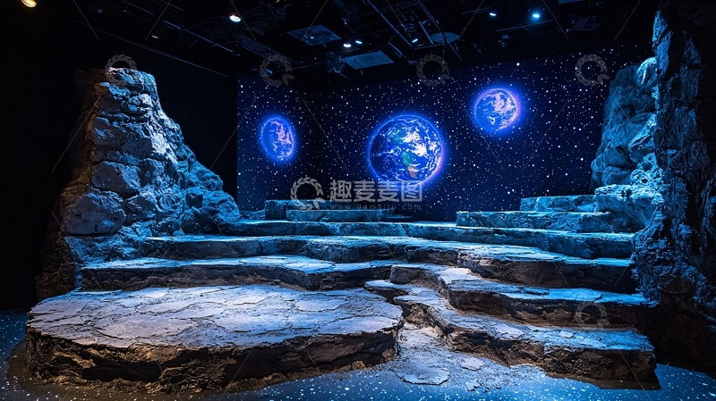 高清大图下载【趣麦麦图】舞台背景