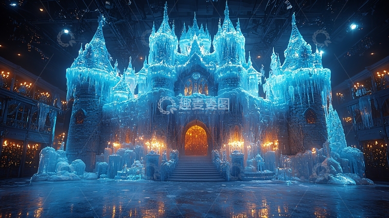 高清大图下载【趣麦麦图】冰雪城堡