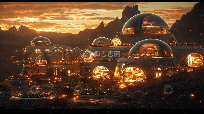 高清大图下载【趣麦麦图】未来城市