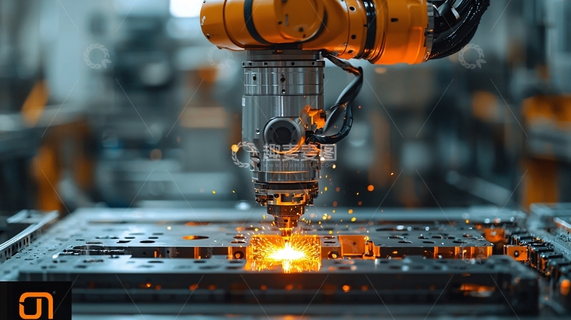 高清大图下载【趣麦麦图】工业机器人焊接10