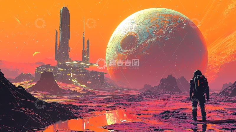 高清大图下载【趣麦麦图】未来都市