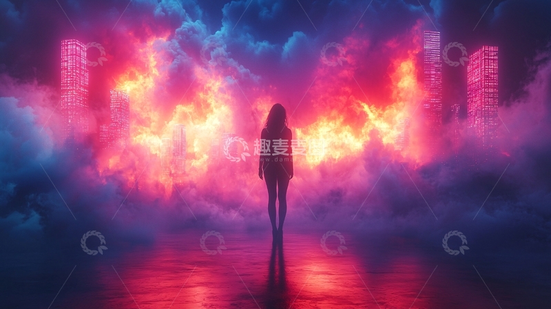 高清大图下载【趣麦麦图】女孩