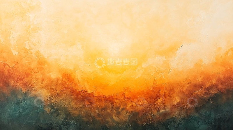 高清大图下载【趣麦麦图】温暖的金色夕阳