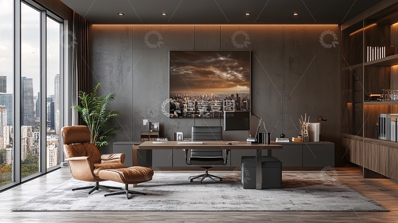 高清大图下载【趣麦麦图】现代简约风格高级办公室
