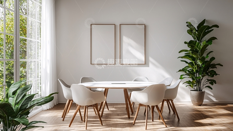 高清大图下载【趣麦麦图】简约现代餐厅