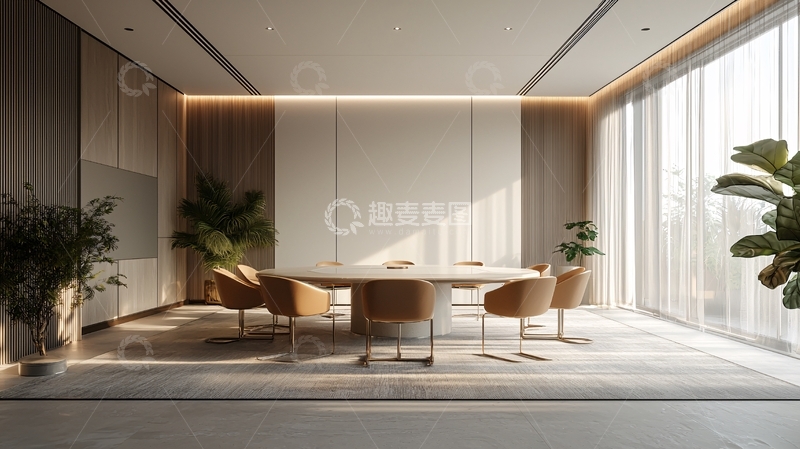 高清大图下载【趣麦麦图】现代简约会议室