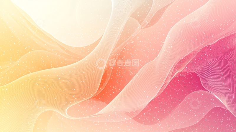 高清大图下载【趣麦麦图】粉色黄色渐变纹理背景