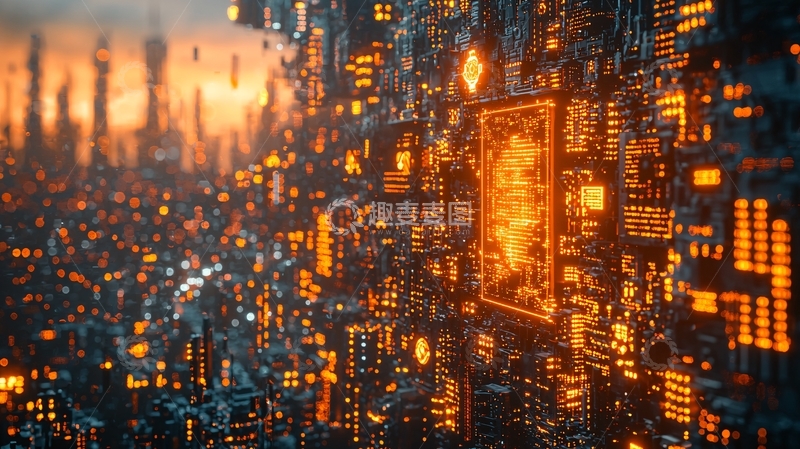 高清大图下载【趣麦麦图】未来科技城市97