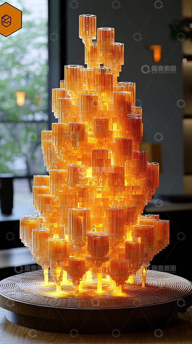 高清大图下载【趣麦麦图】抽象雕塑