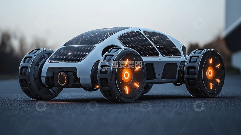 高清大图下载【趣麦麦图】未来科技感汽车