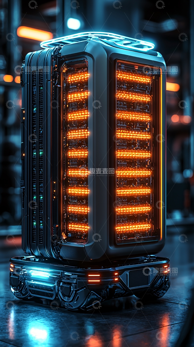 高清大图下载【趣麦麦图】未来科技服务器