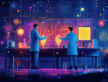 实验室中研究人员