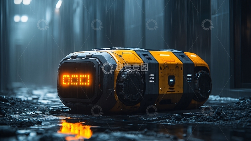 高清大图下载【趣麦麦图】未来科技感装置