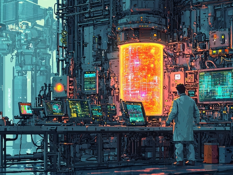 高清大图下载【趣麦麦图】未来感实验室场景图