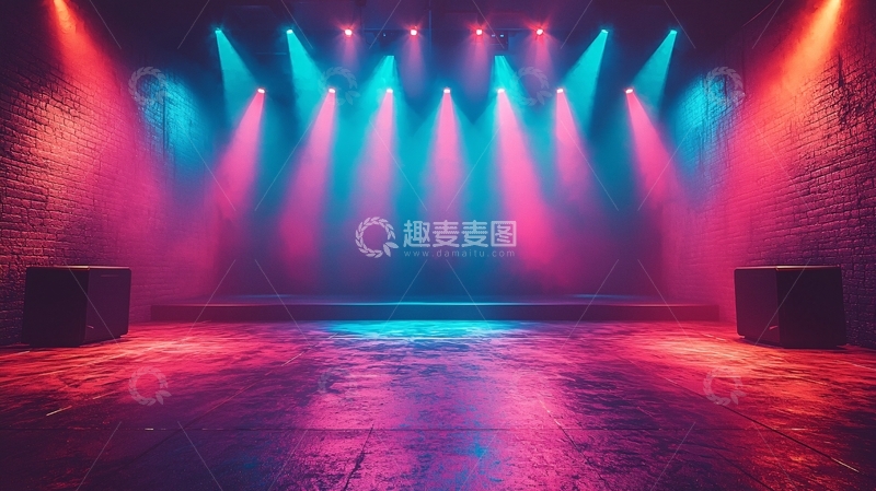 高清大图下载【趣麦麦图】舞台灯光21