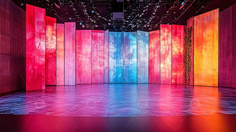 高清大图下载【趣麦麦图】舞台背景