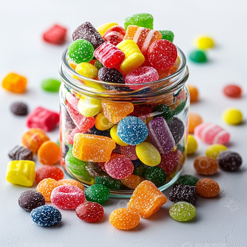 高清大图下载【趣麦麦图】糖果罐子