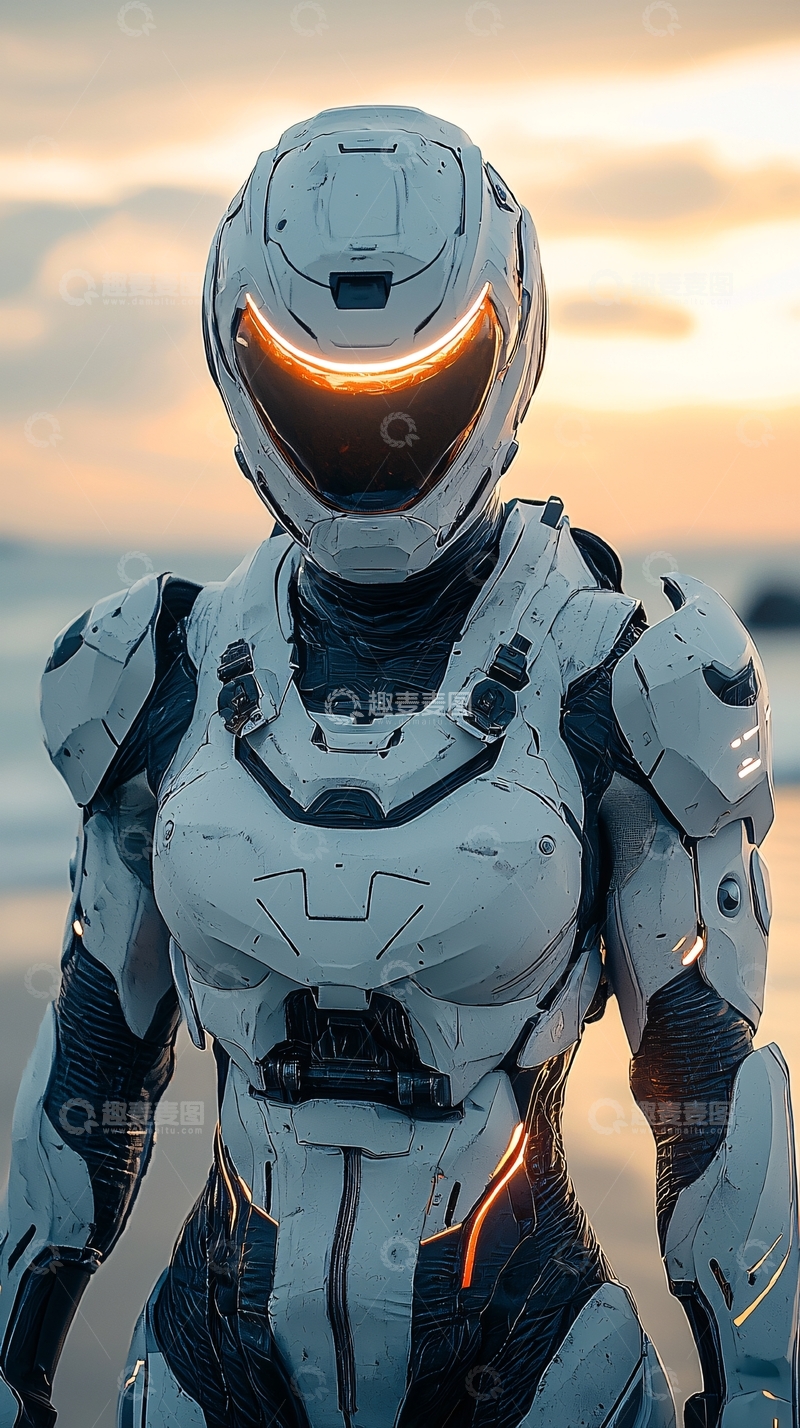 高清大图下载【趣麦麦图】未来战士