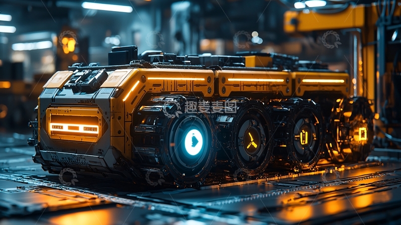 高清大图下载【趣麦麦图】未来科技载具