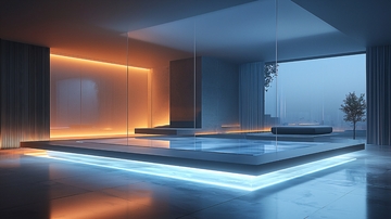 现代室内泳池设计