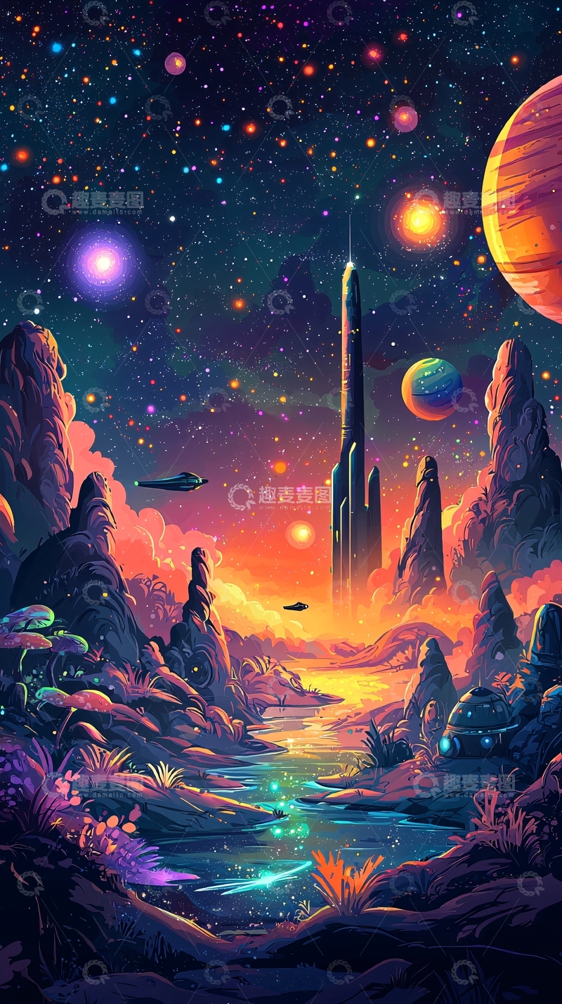 高清大图下载【趣麦麦图】宇宙奇观