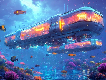 水下未来列车