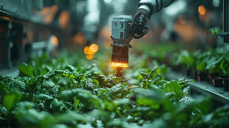 机器人种植蔬菜