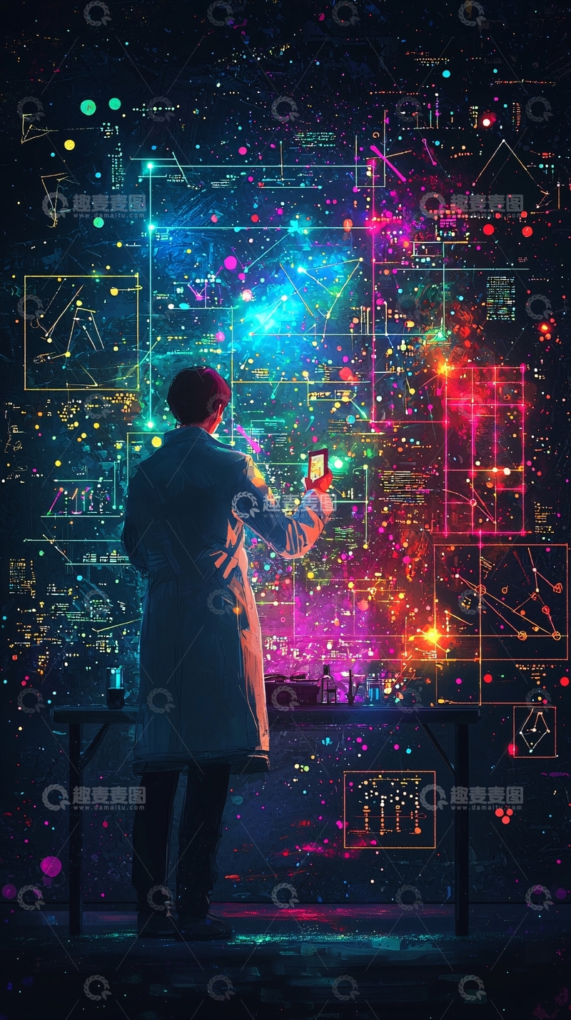 高清大图下载【趣麦麦图】科学家