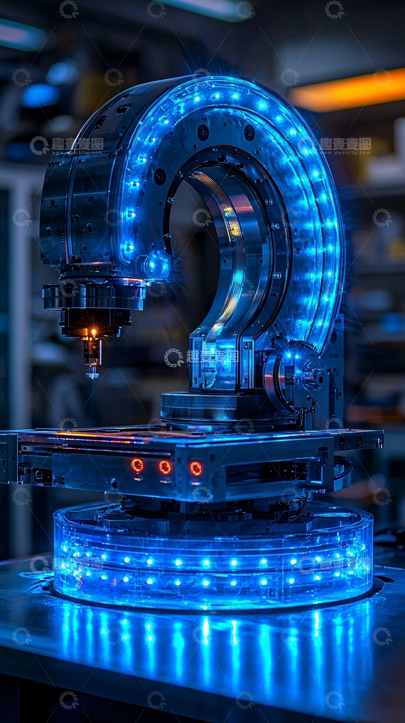 高清大图下载【趣麦麦图】科幻感十足的精密仪器