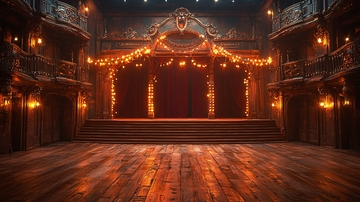 复古歌剧院舞台