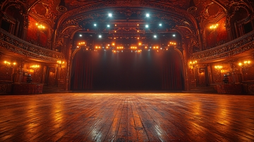 华丽复古剧院舞台