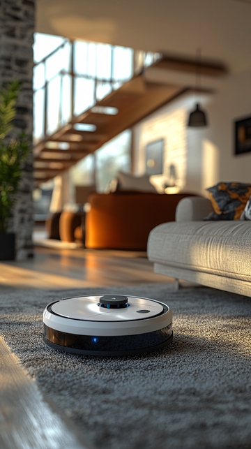 高端家居扫地机器人