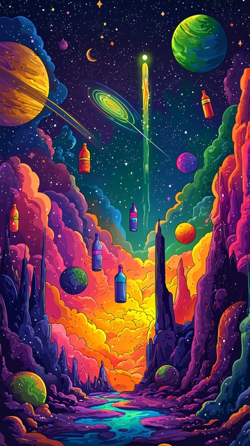 宇宙奇幻漂流瓶