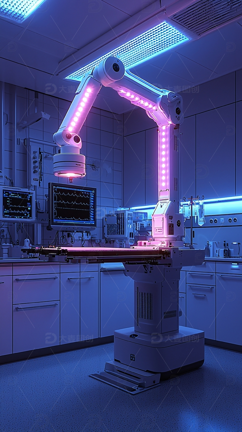 高清大图下载【趣麦麦图】未来手术室