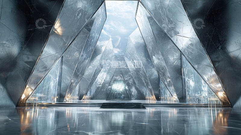 高清大图下载【趣麦麦图】未来科技感建筑