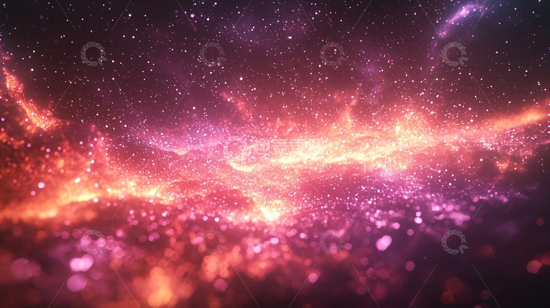 高清大图下载【趣麦麦图】绚丽星云色彩斑斓