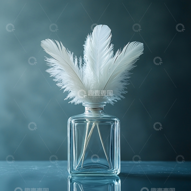 高清大图下载【趣麦麦图】蓝色背景