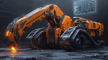 未来科技挖掘机