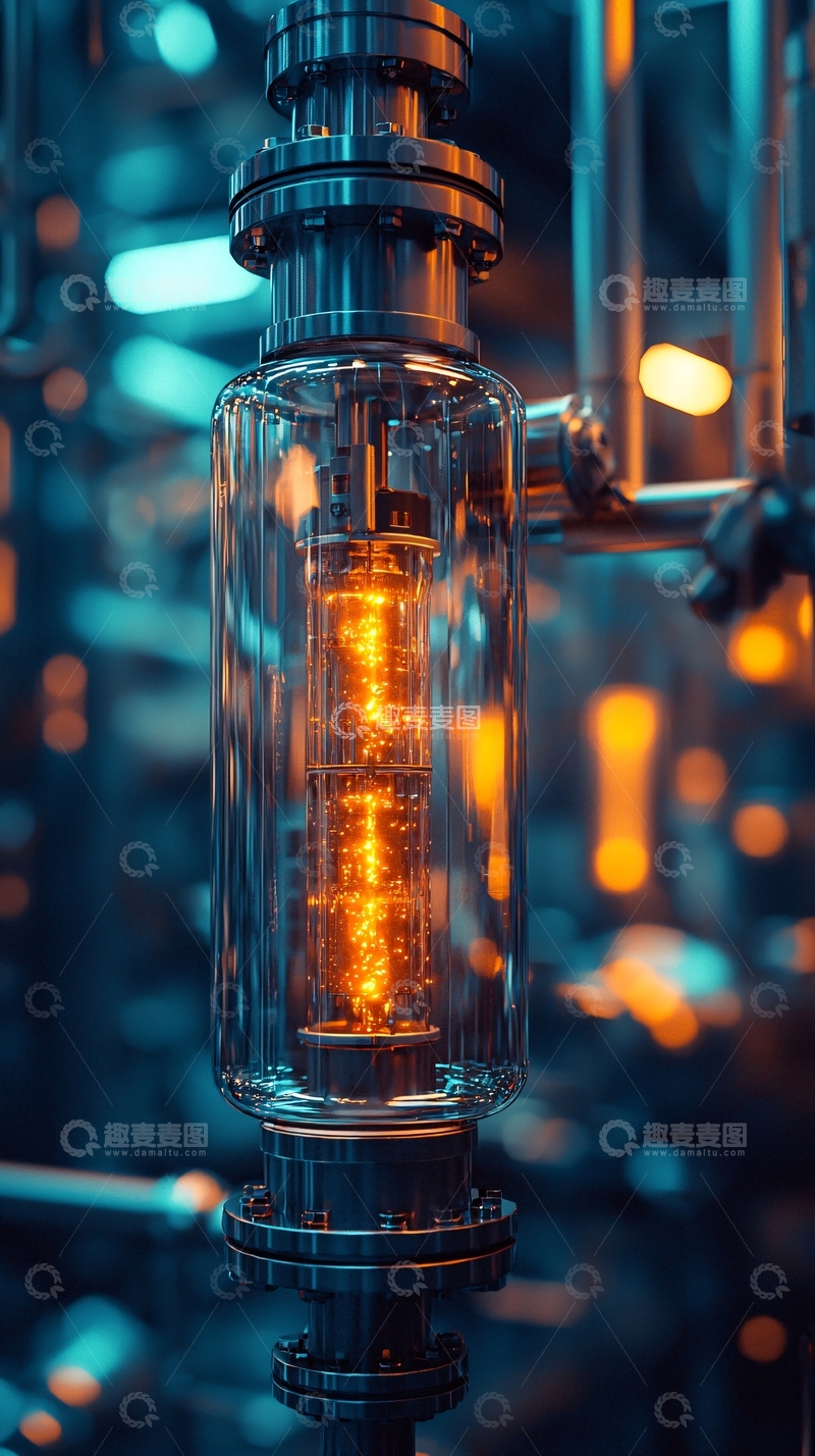 高清大图下载【趣麦麦图】工业玻璃反应器