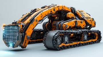 未来科技挖掘机