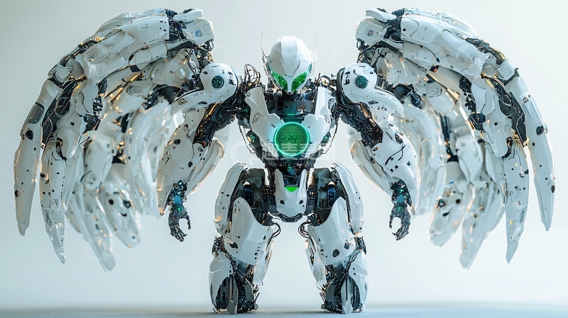 高清大图下载【趣麦麦图】机械天使