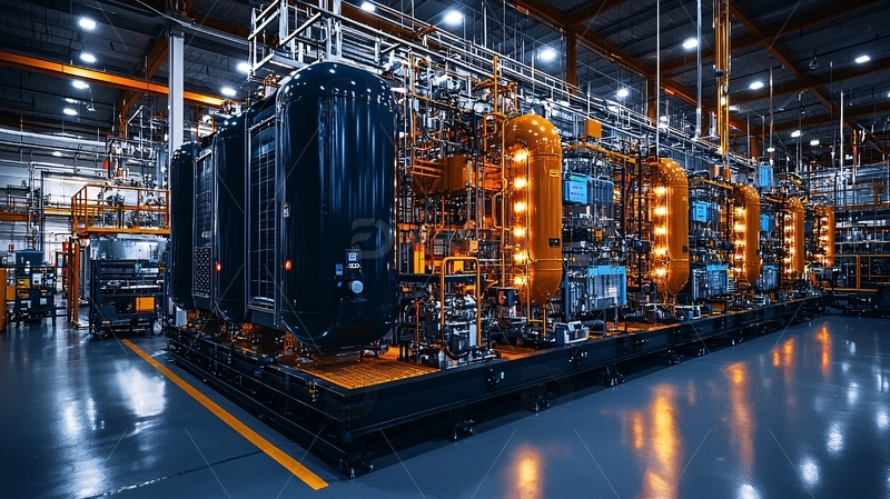 高清大图下载【趣麦麦图】大型工业设备内部