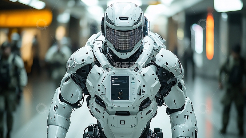 高清大图下载【趣麦麦图】未来战士