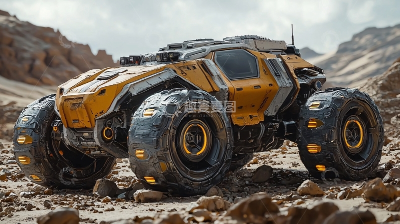 高清大图下载【趣麦麦图】沙漠越野车