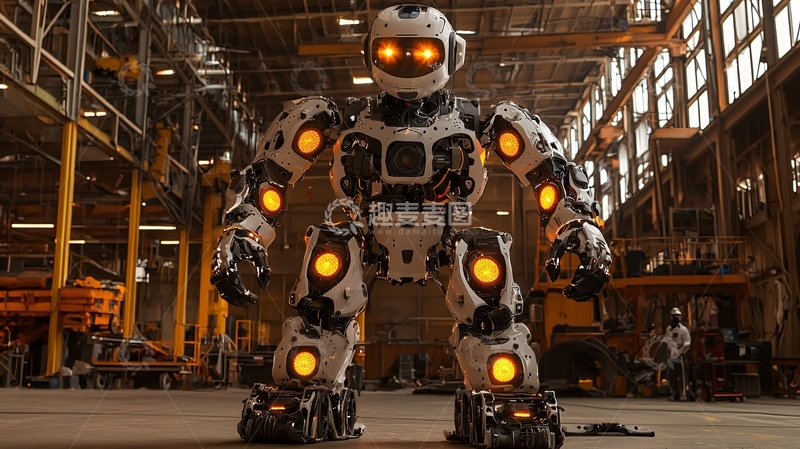 高清大图下载【趣麦麦图】巨型机器人