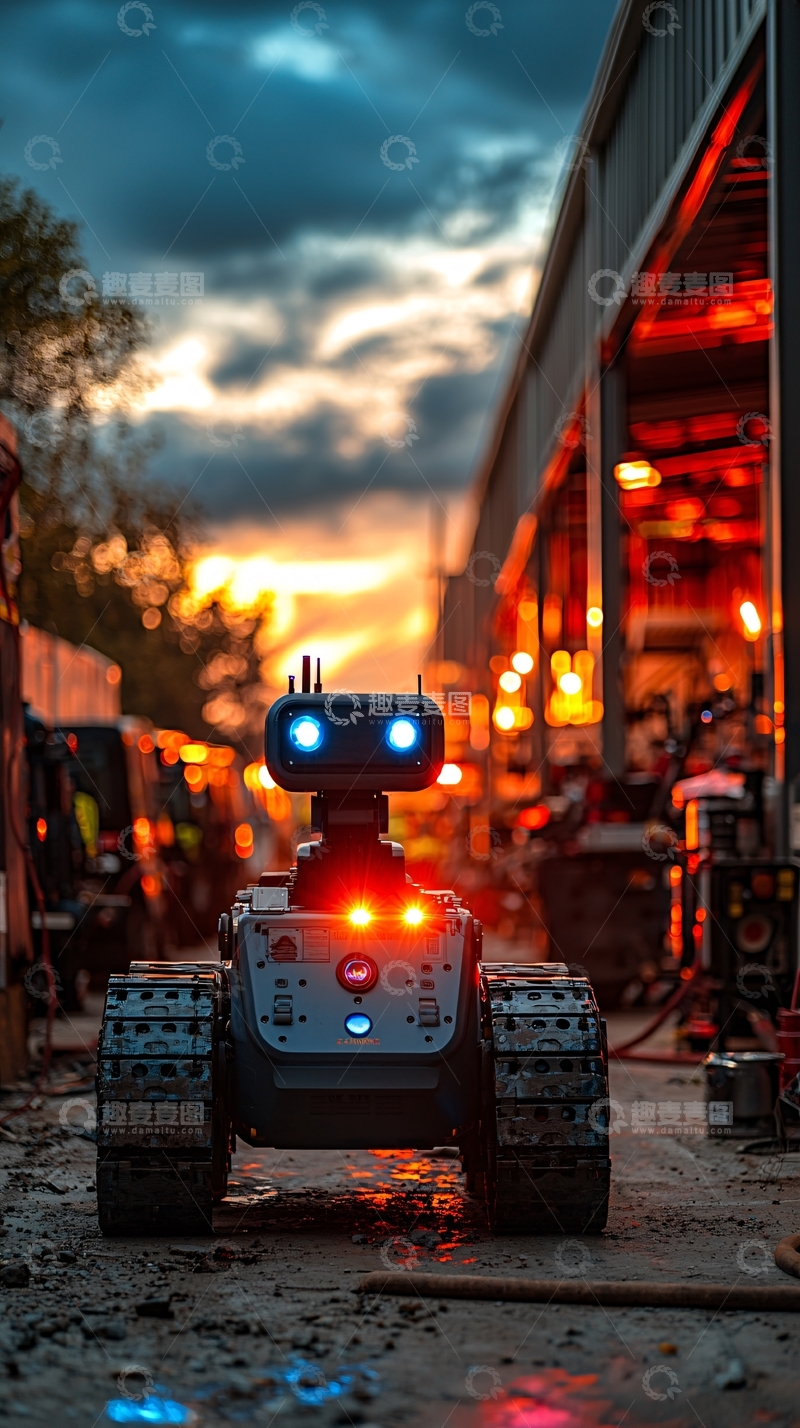 高清大图下载【趣麦麦图】机器人