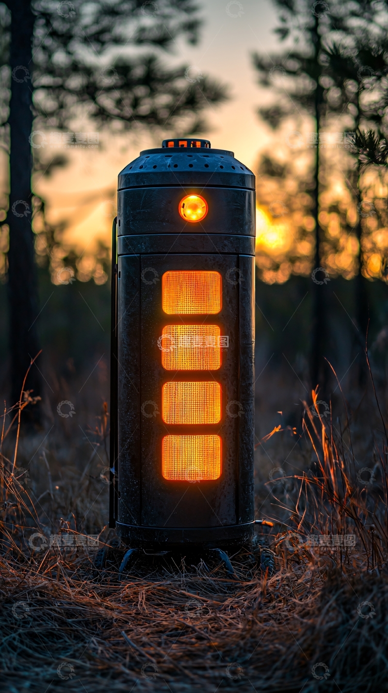 高清大图下载【趣麦麦图】户外便携式火焰灯