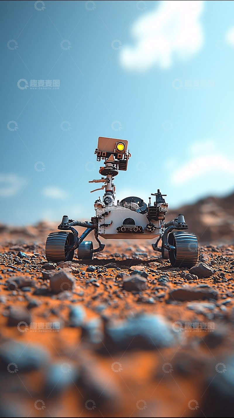 高清大图下载【趣麦麦图】火星探测器